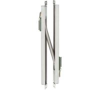 EFF EFF 10314-14-10-00 Passe-câble dissimulé 10314, 330 x 24 x 33 mm Acier inoxydable Argent