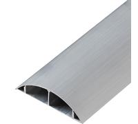 Passage de Cable Au Sol en Métal de 1m en Alliage D'aluminium, Passe Cable Exterieur pour L'extérieur, Idéal pour Le Salon Ou Le Bureau(X-Large)