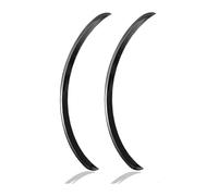 Passage De Roue Garde Boue Universels Garnitures Élargisseurs Ailes Passages Roues Sourcils Lèvre Bande Autocollante Anti Rayures 2 Pièces(Black 43cm)