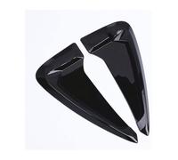 Passage De Roue Pour BMW X5 E46 F30 E90 E60 F20 F10 E36 E39 E87 E70 G30 Shark Gills Side Fender Vent 3D Stickers Car Styling Spoiler 2pcs/set(Noir)