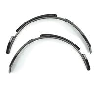 Passage De Roue Pour Corvette C8 2020 2021 2022 2023 2024 Kit Garniture Moulage Garde Boue Arche Sourcil Roue Arrière(Glossy Black)
