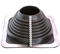 Passage de toit flexible Joint EPDM Bride anti-pénétration d'eau Protection de cheminée Tuyaux Câbles Panneaux Pass de toit MASTER FLASH® Multi No.6 121-254mm