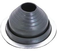 Passage de toit flexible Joint EPDM Bride anti-pénétration d'eau Résistant à la température Protection de cheminée Tuyau Câbles Panneaux Universal #4 (70-160mm)