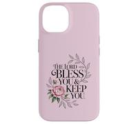 Passage du Verset biblique Numéros 6:24 « May The Lord Bless You & k Coque pour iPhone 14