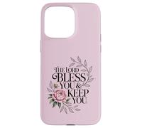 Passage du Verset biblique Numéros 6:24 « May The Lord Bless You & k Coque pour iPhone 15 Pro Max