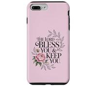 Passage du Verset biblique Numéros 6:24 « May The Lord Bless You & k Coque pour iPhone 7 Plus/8 Plus