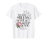 Passage du Verset biblique Numéros 6:24 « May The Lord Bless You & k T-Shirt