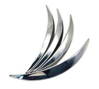 Passage Roue Voiture Protecteur d'arc De Sourcil De Roue De Voiture Chromé Universel 4 Pièces Lèvres De Garniture Évasements De Garde-Boue