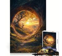 Passage Secret Puzzle de 1000 pièces pour Adolescents Jeu intellectuel Moments de complicité Découpe de qualité Cadeau mémorable (38x26cm)