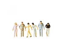 PREISER PREISER 14001 - 6 passants qui marchent - HO 1/87