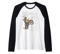 Passages de Roue arrière Trial Rider Pratique drôle équitation Moto Manche Raglan