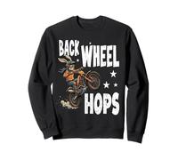 Passages de Roue arrière Trial Rider Pratique drôle équitation Moto Sweatshirt