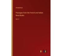 Passages From The French And Italian Note-Books