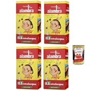 Wasa Original Lot de 3 crackers avec 100 % farine de seigle, tranches croustillantes avec farine de seigle entier, riches en fibres, 275 g + boîte italienne Gourmet Polpa di Pomodoro 400 g