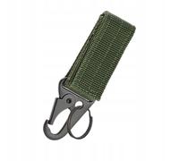 Passants De Ceinture En Nylon Vert Avec Porte-Clés