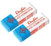PASSATOIA 69849 PLAST COMBI 0720 gomma da cancellare, per matite, Pastelli e per inchiostri e tuschen, in blister contiene 2 Gomme, 2 Pezzi