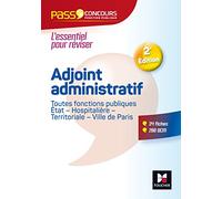 Pass'Concours - Adjoint administratif Fonction publique Etat, territoriale, hospitalière - Cat C