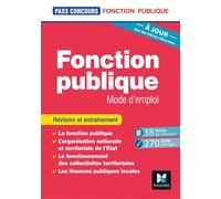 Pass'Concours - Fonction publique Mode d'emploi - 10e édition - Révision et entraînement - Yolande Ferrandis - Foucher - broché - Scolaire / Universitaire