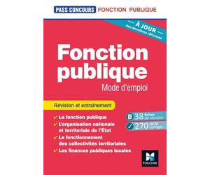 Pass'Concours - Fonction publique Mode d'emploi - 10e édition - Révision et entraînement - Yolande Ferrandis - Foucher - broché - Scolaire / Universitaire
