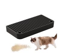 Passe-boîte - Rampe pour animaux de compagnie | Passage de la boîte à ordures | Buardon debout pour la boîte | Piège à double couches avec fonction de filtre | Pédale de rampe pour toilettes d