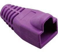 Passe-câble anti-pliage avec loquet de protection BEL Stewart Connectors 450-017 violet