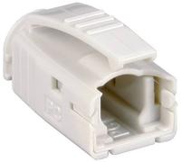 Passe-câble anti-pliage pour connectique RJ45 Metz Connect 1401008203-E RJ45 gris clair