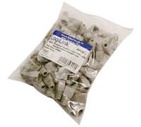 Passe-câble anti-pliage RJ45 LogiLink MP0005 RJ45 gris 100 pc(s)