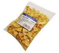 Passe-câble anti-pliage RJ45 LogiLink MP0009 RJ45 jaune 100 pc(s)