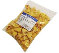 Passe-câble anti-pliage RJ45 LogiLink MP0009 RJ45 jaune 100 pc(s)