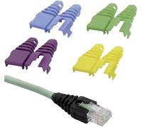Passe-câble anti-pliage RJ45, réouvrable MH Connectors MHRJ45SRB-RET-LG 6510-0102-01 gris clair