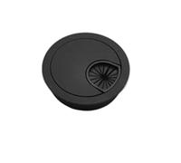 Passe Cable Bureau 2pcs en Alliage de Zinc Couverture Trou Fil d'ordinateur Câble Bureau d'œillets Port Winder Porte-Organisateur Meubles Hardware(D,35mm)