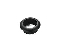 Passe Cable Bureau,Passe CâBle 2 pcs Alliage de Zinc Rond Plug Couvert Tables de câble Outlet Meuble d'évent Trou Trou décoratif Support de Fil de Meuble matériel(Black+White,45mm)