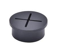 Passe Cable Lot de 2 œillets flexibles en silicone for câbles table, bureau, console TV et meubles(Black L)