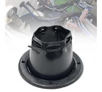 Passe-câble Marin pour Bateau - Soufflet de Protection pour câbles de Direction au Tableau arrière et conduites de Carburant (Noir, diamètre intérieur 112 mm)