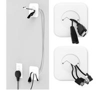 Passe Câble Mural TV Encastré 76mm avec Scie-Cloche 2pc Cache Câbles pour TV Murale HDMI et Alimentation Installation Discrète