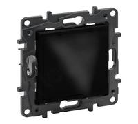 Passe-câble noir Niloe Step Prise de sortie murale encastrée