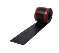 Passe Cable Sol Autocollant Mural Auto-adhésif for Conduit de câble, Protecteur Sol en PVC, 1 pièce(Black)