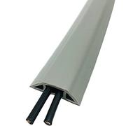 Passe Câble Sol Protecteur De Fil De Sol Pratique De 4 Cm De Large, Gestion Durable des Fils De Sol en PVC Souple, Protéger Et Organiser Le Câble, pour Le Jardin (Color : Gray Color, S : 10m)