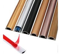 Passe-câbles Autocollant - En Aluminium - Bureau Goulotte Électrique- Protection Des Câbles, Prévention Des Trébuchements(Rose Gold,NO.5x110cm(43in))