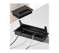 Passe-câbles de bureau, cache-trou, for câbles, passe-câbles for ordinateur, organisateur(W120xL1000mm)