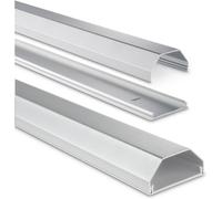 Passe-câbles Hama (L x l x H) 1100 x 50 x 26 mm 1 pc(s) argent