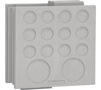 Passe-câbles Icotek DT 1 41500 Ø max. des bornes 12.2 mm Elastomère gris 1 pc(s)