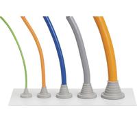 Passe-câbles Icotek KEL-DPF 63/27-50 42656 Ø max. des bornes 50 mm Polyamide, Elastomère gris 1 pc(s)