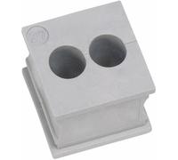 Passe-câbles Icotek KT 2/7 41202 fendu Ø max. des bornes 7 mm Elastomère gris 1 pc(s)