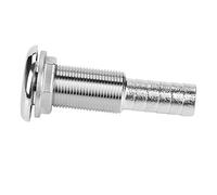 passe coque bateau inox Yctze Raccord fileté pour bateau de 3/4 po, tuyau de raccord passe-coque en acier inoxydable 316 Barb tuyau de cannelure marine à travers le tuyau de vidange pour bateau