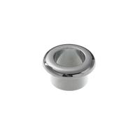 Passe-fil de bureau en métal, Lot de 4 cache-fils en alliage de zinc for boîtier de câbles, œillets décoratifs for armoire, quincaillerie for meubles(Silver,18mm)