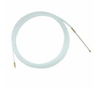 Passe-fil en nylon à double anneau de 25 m, parfait pour passer des câbles dans les installations électriques et pour réaliser des projets de bricolage.