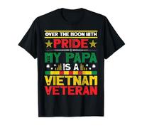 Passé la lune avec fierté, mon père est un vétéran du Vietnam fier T-Shirt