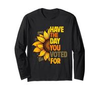 Passe Le Jour où tu as voté pour Les Femmes Manche Longue