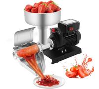 Passe-légumes électrique Pour Tomates, Moulin à Légumes Commercial Pour Machine à Sauce Tomate, Presse-fruits 450w Pour Sauce Tomate, Fraise, Myrtille